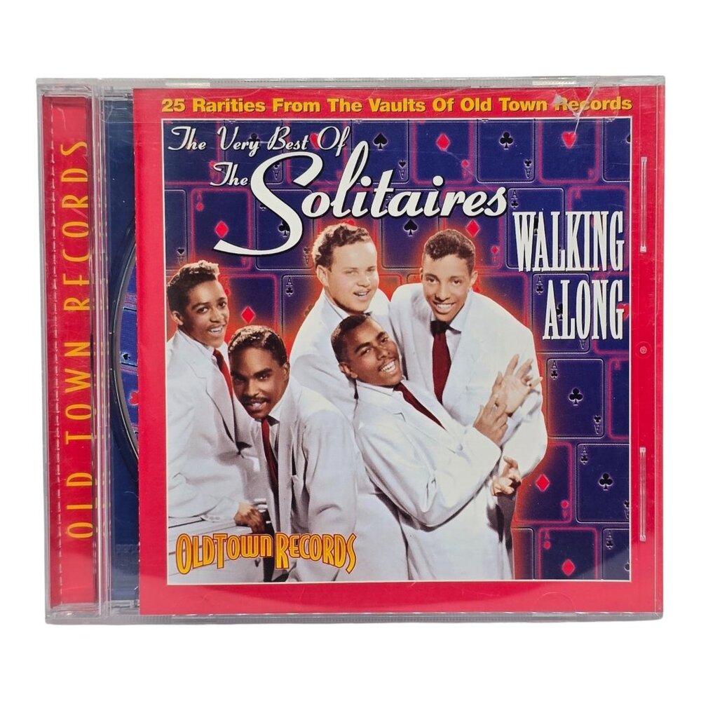 The Solitaires Walking Along CD Old Town Records 25 Rarities Best‎ Of Doo Wop
